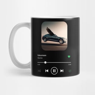 fukumean, Gunna, Music Playing On Loop, Alternative Album Cover Mug